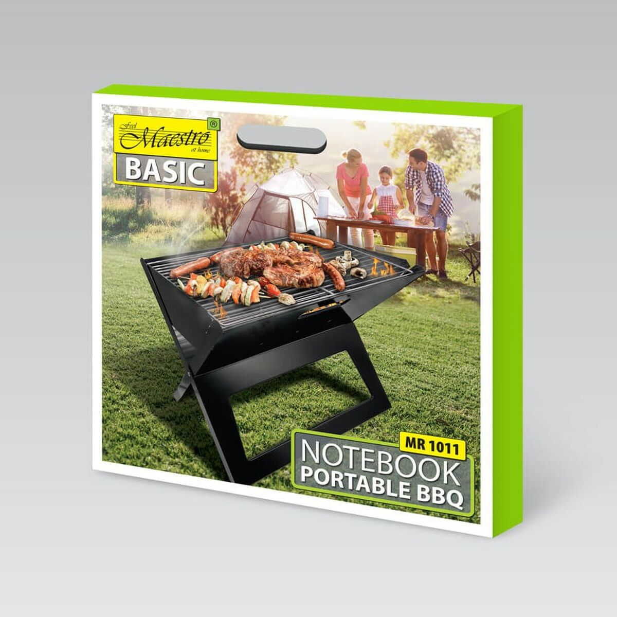 Kolgrill med hjul Feel Maestro MR-1011 Svart Metall - 5