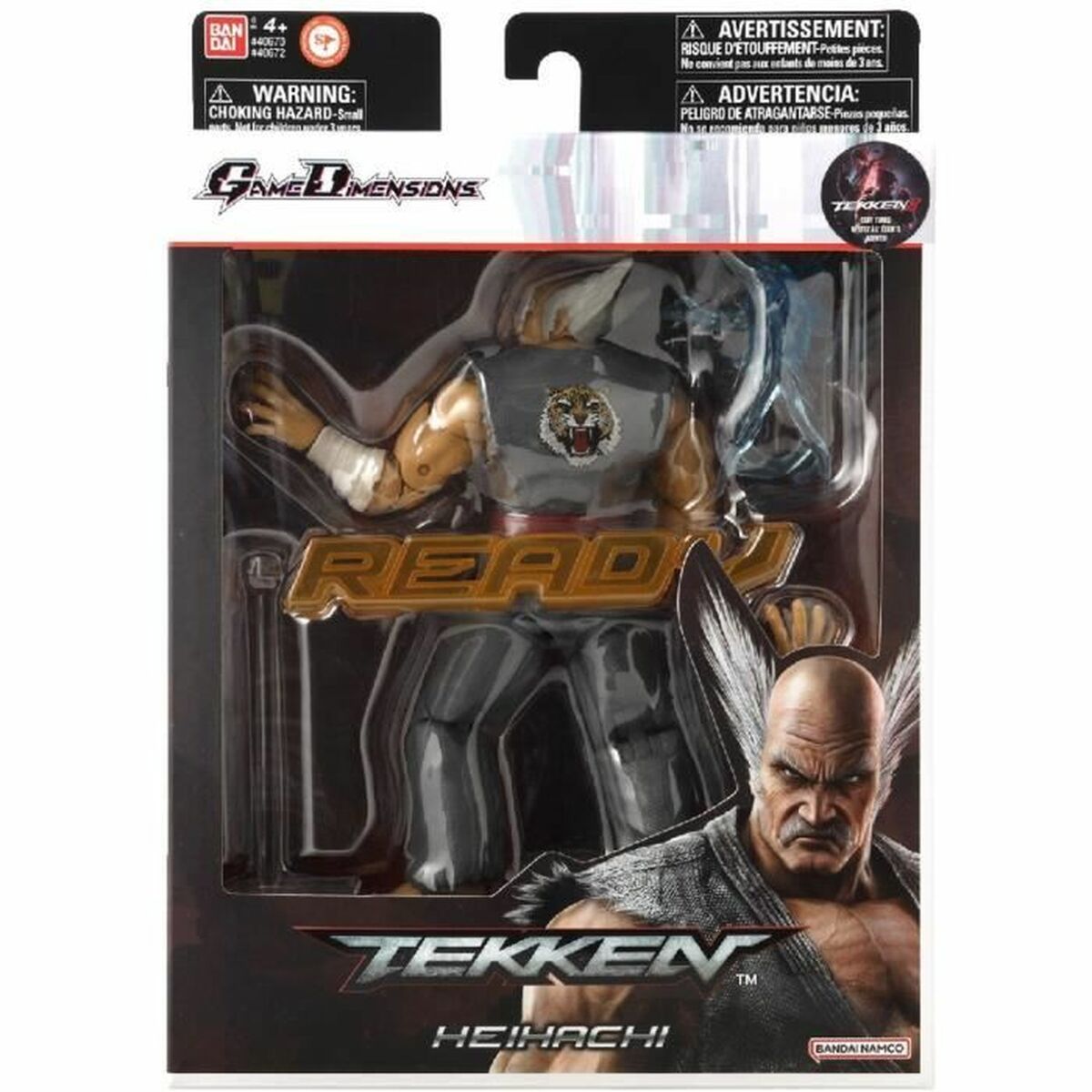 Actionfigurer Bandai Tekken - Heihachi (40672) 17 cm Modern 1 Delar - 6