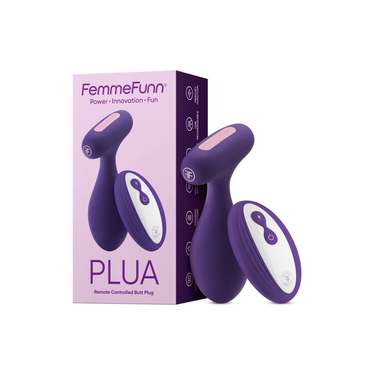 Analplugg FemmeFunn Plua Purpur - 2