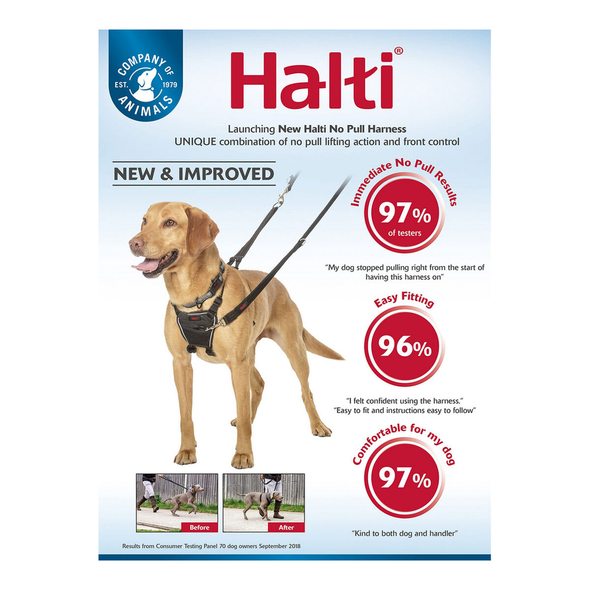 Hundsele Company of Animals Halti Storlek S (26-36 cm) - 24