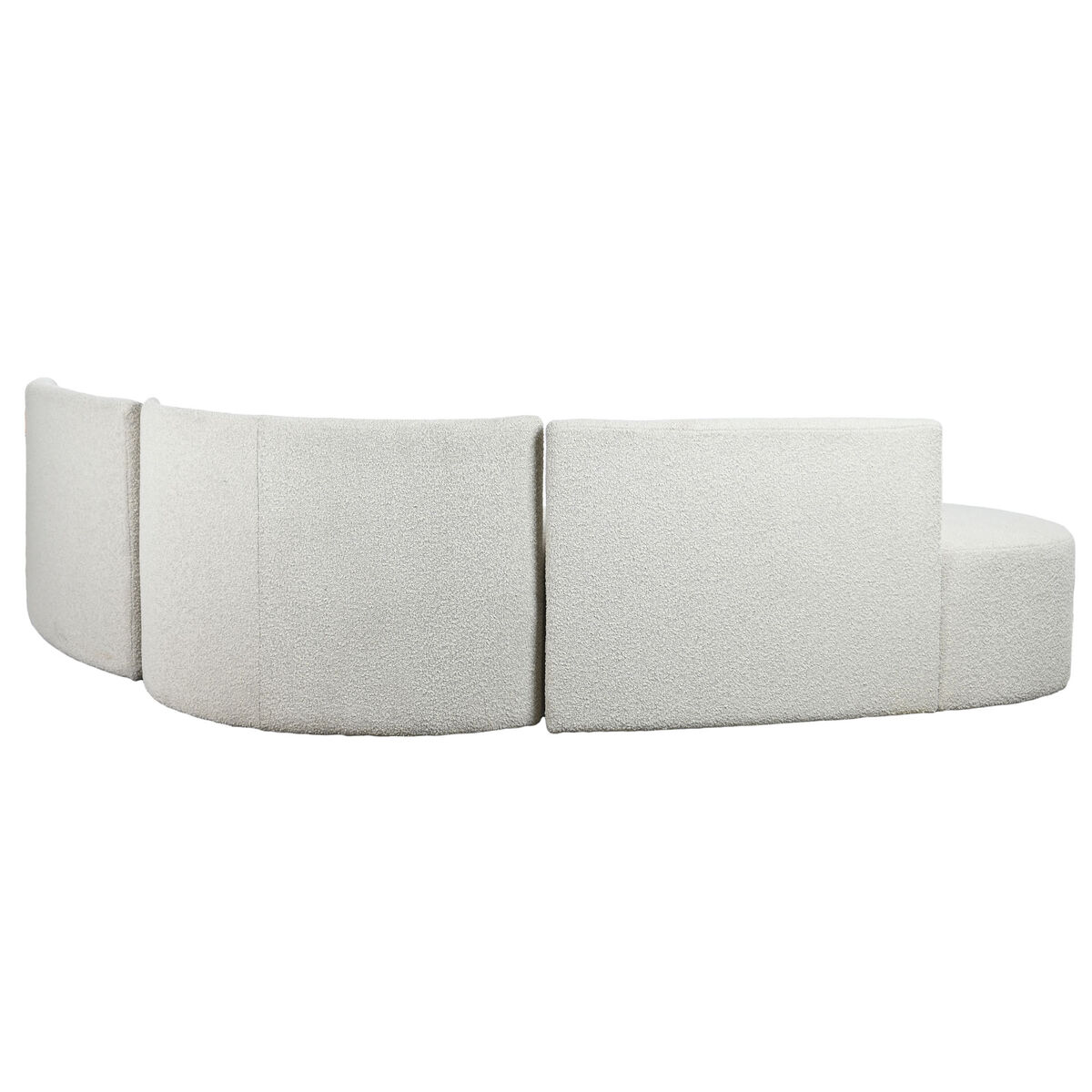 Soffa DKD Home Decor Vit Trä Modern 250 x 241 x 66 cm - 2