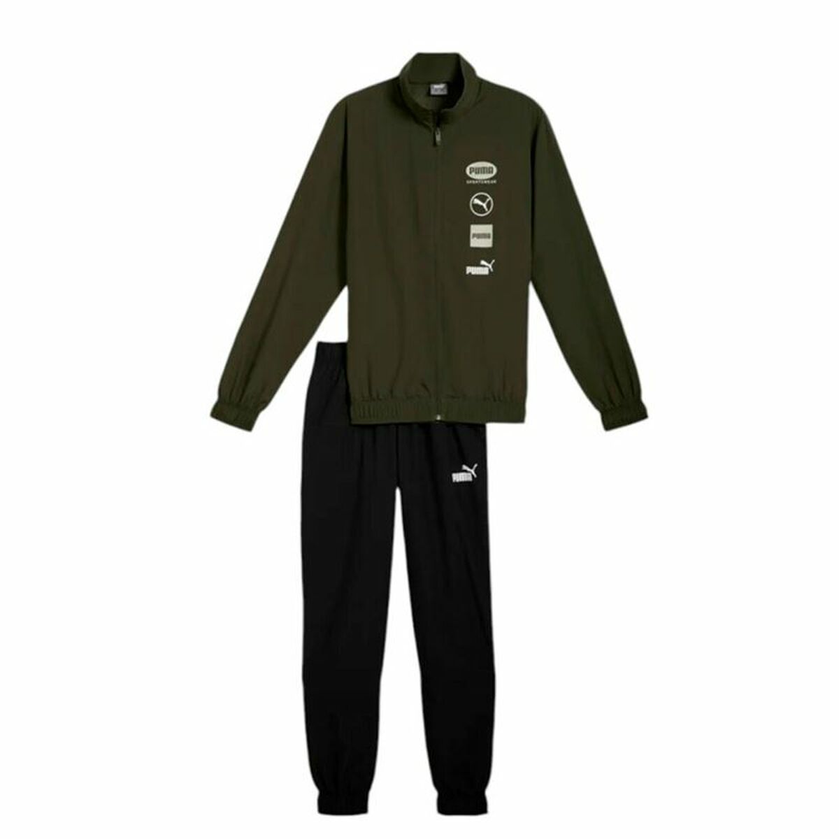 Träningsoverall, Vuxen Puma Woven Graphic Suit Cl Grön Män