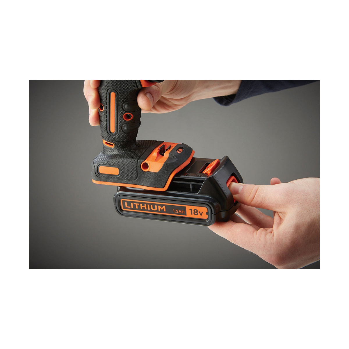Elektrisk skruvmejsel Black & Decker BDCHD18KB 40 Nm - 9