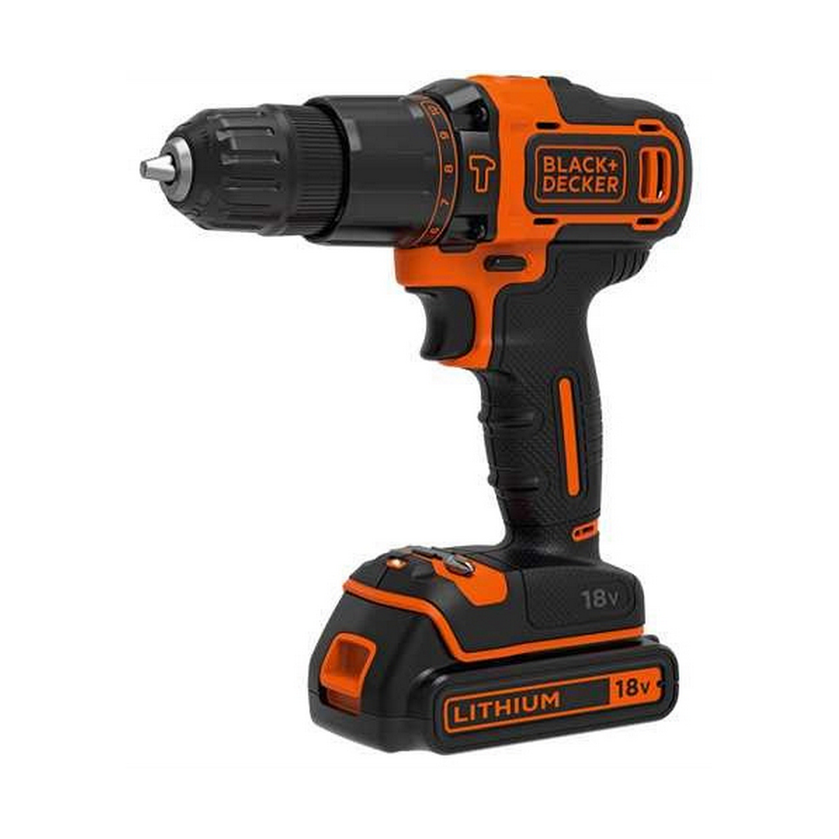 Elektrisk skruvmejsel Black & Decker BDCHD18KB 40 Nm - 5