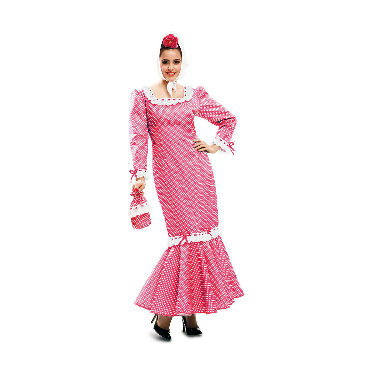 Maskeraddräkt vuxna My Other Me Rosa Madridbo (4 Delar)