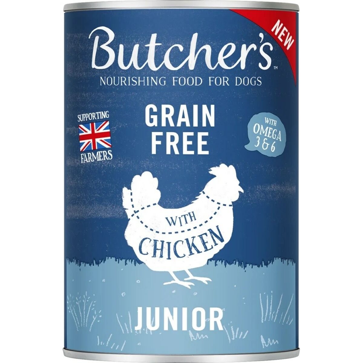 Våt mat Butcher's Original Junior Mega pack mix Kyckling 6 x 400 g - 2