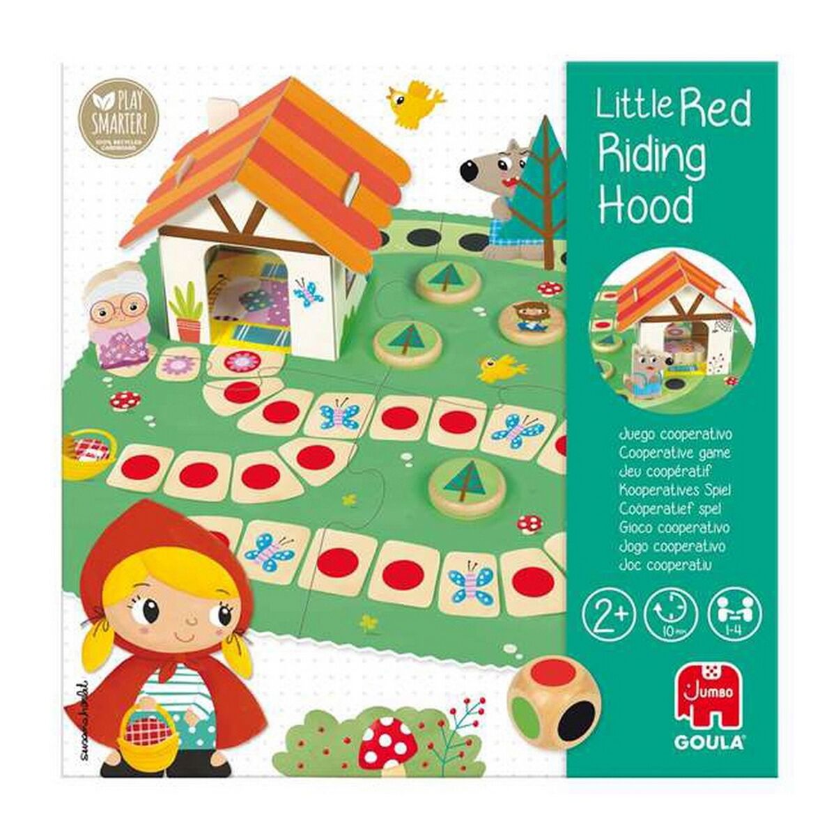 Utbildningsspel Goula Little Red Ridding Hood 9 Delar - 8
