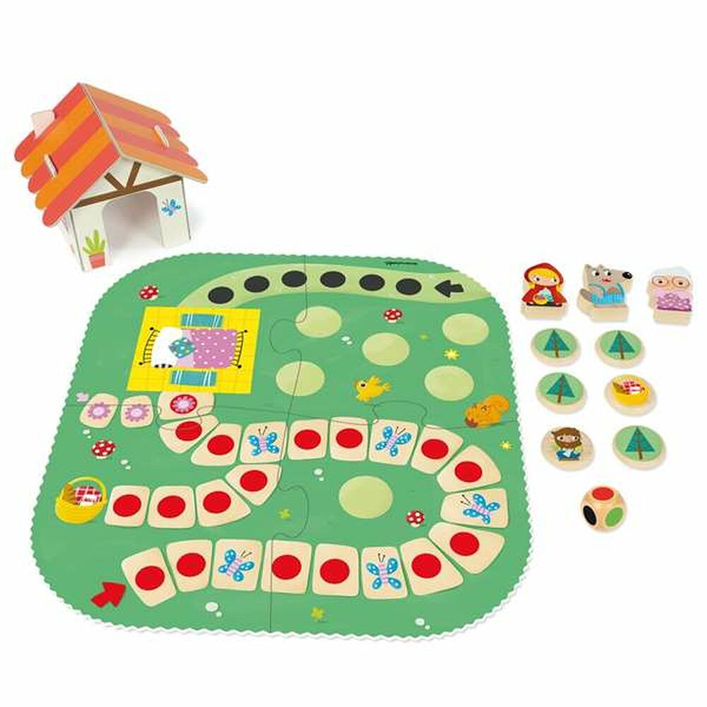 Utbildningsspel Goula Little Red Ridding Hood 9 Delar - 3