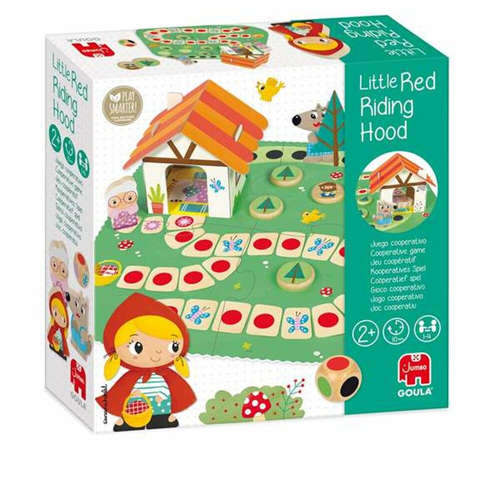 Utbildningsspel Goula Little Red Ridding Hood 9 Delar
