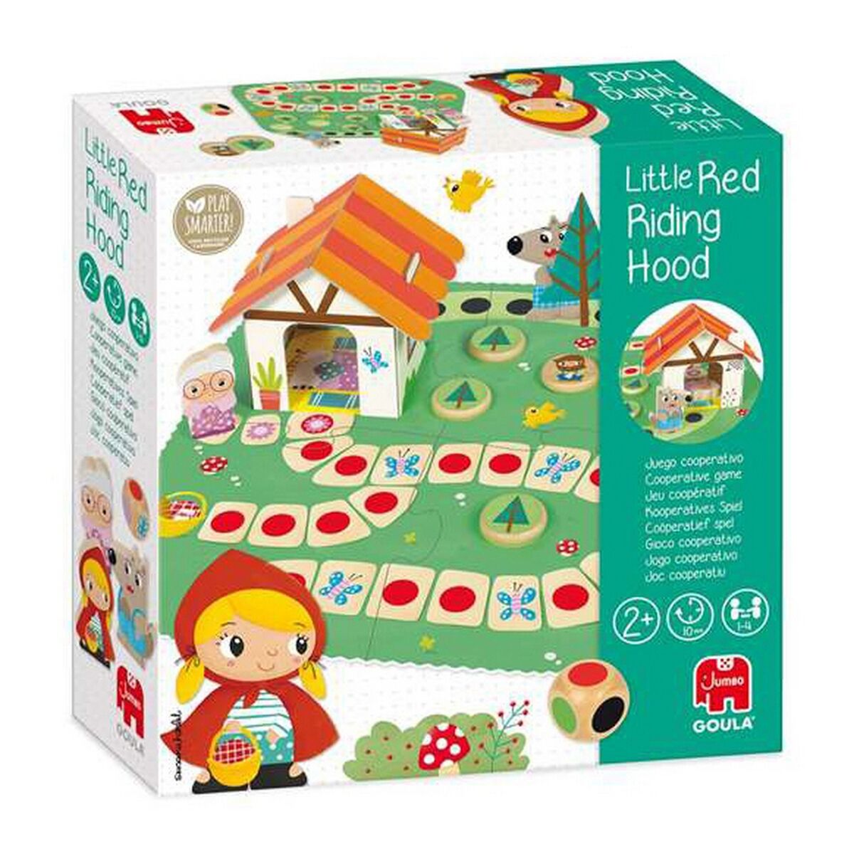 Utbildningsspel Goula Little Red Ridding Hood 9 Delar - 9