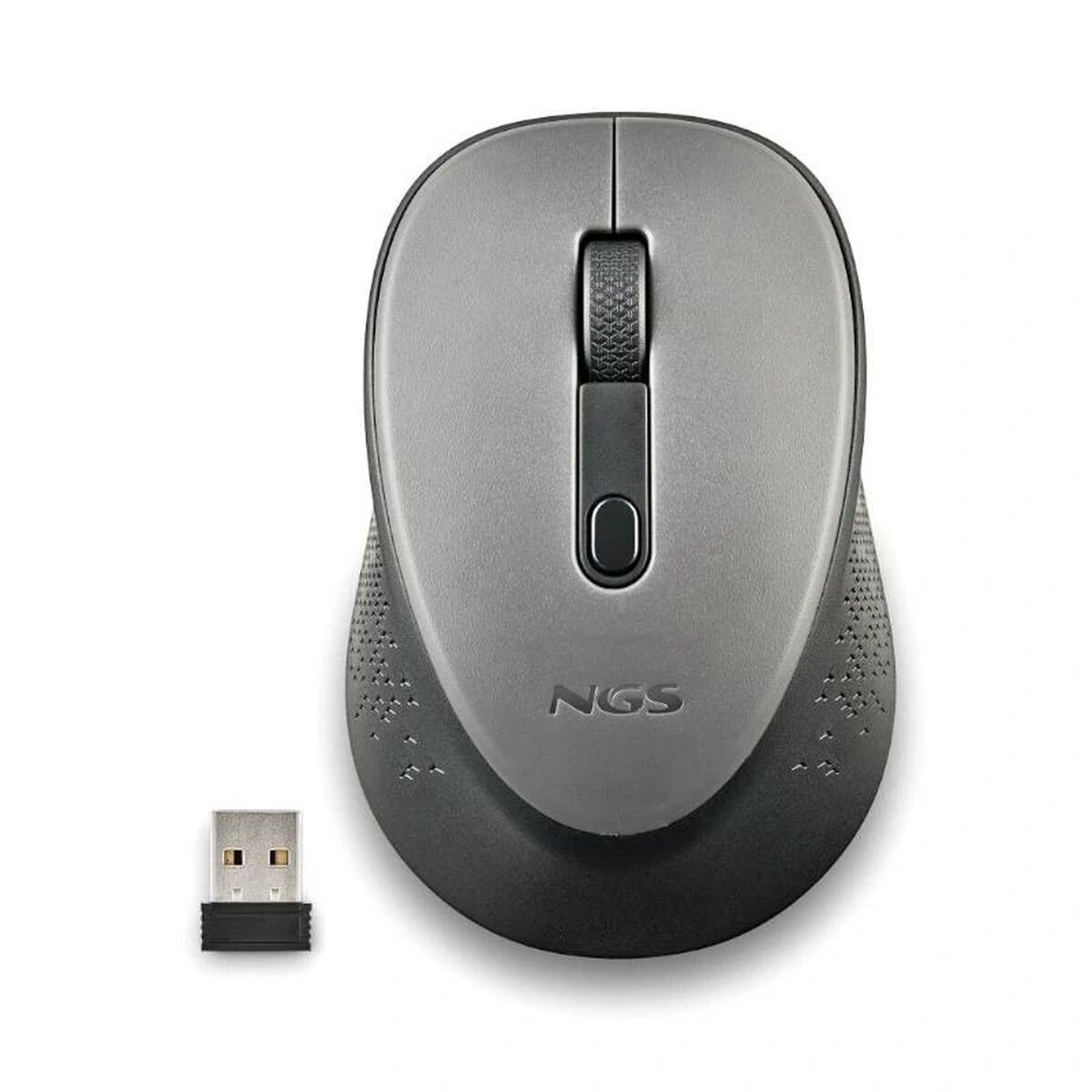 Mus NGS DEWGRAY Grå 1600 dpi (1 antal) - 4