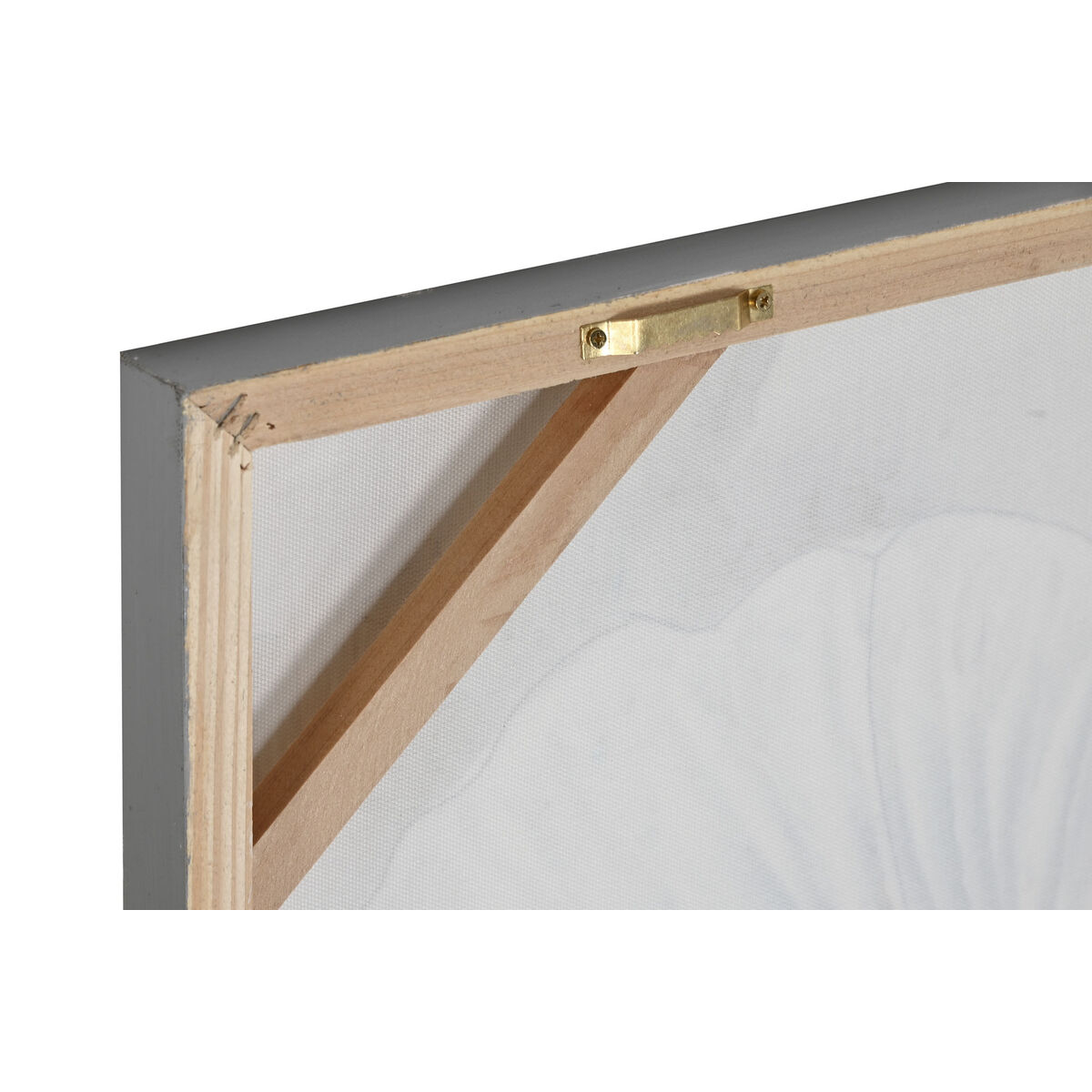 Kanvas Home ESPRIT Kanvas Trä MDF 120 x 3 x 60 cm - 4