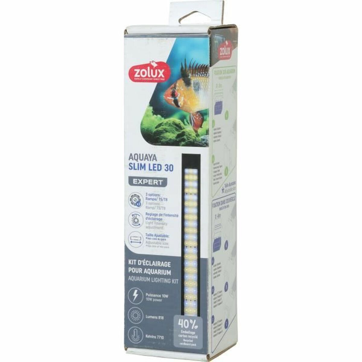 LED trakovi Zolux 300 cm Kallvit - 2