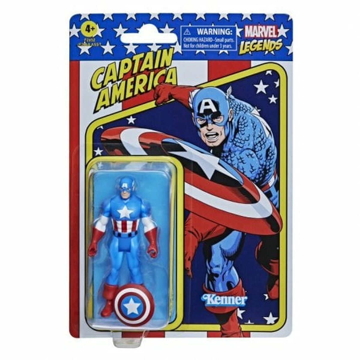 Actionfigurer Marvel Legends Retro Series: Captain America