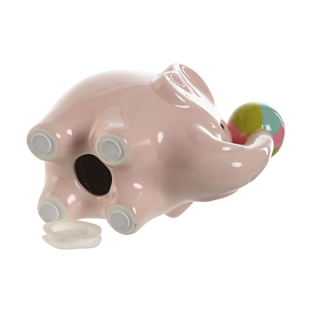 Sparbössa Home ESPRIT Dolomite Elefant 17 x 11 x 14,5 cm (2 antal) - 3