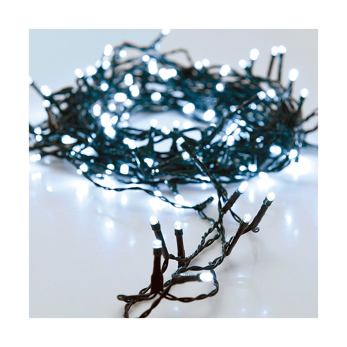 LED-krans Vit - 6
