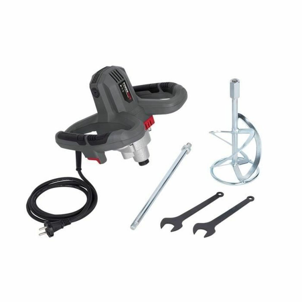 Färg- och murbruksmixer Powerplus Powe80070 Måla 1200 W - 9