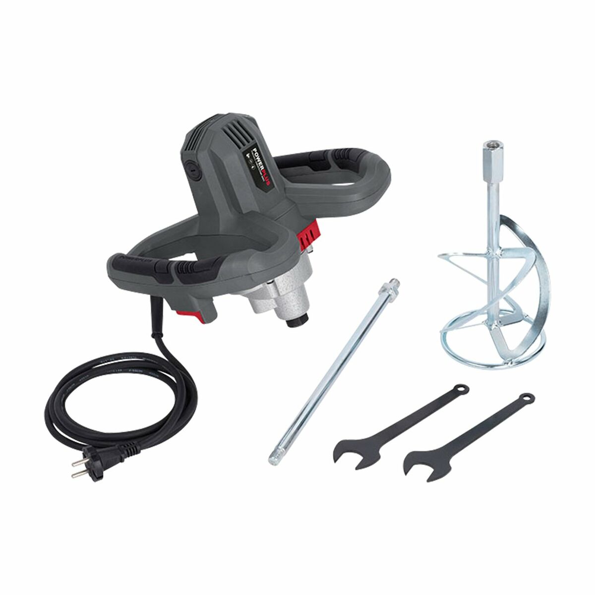 Färg- och murbruksmixer Powerplus Powe80070 Måla 1200 W - 5
