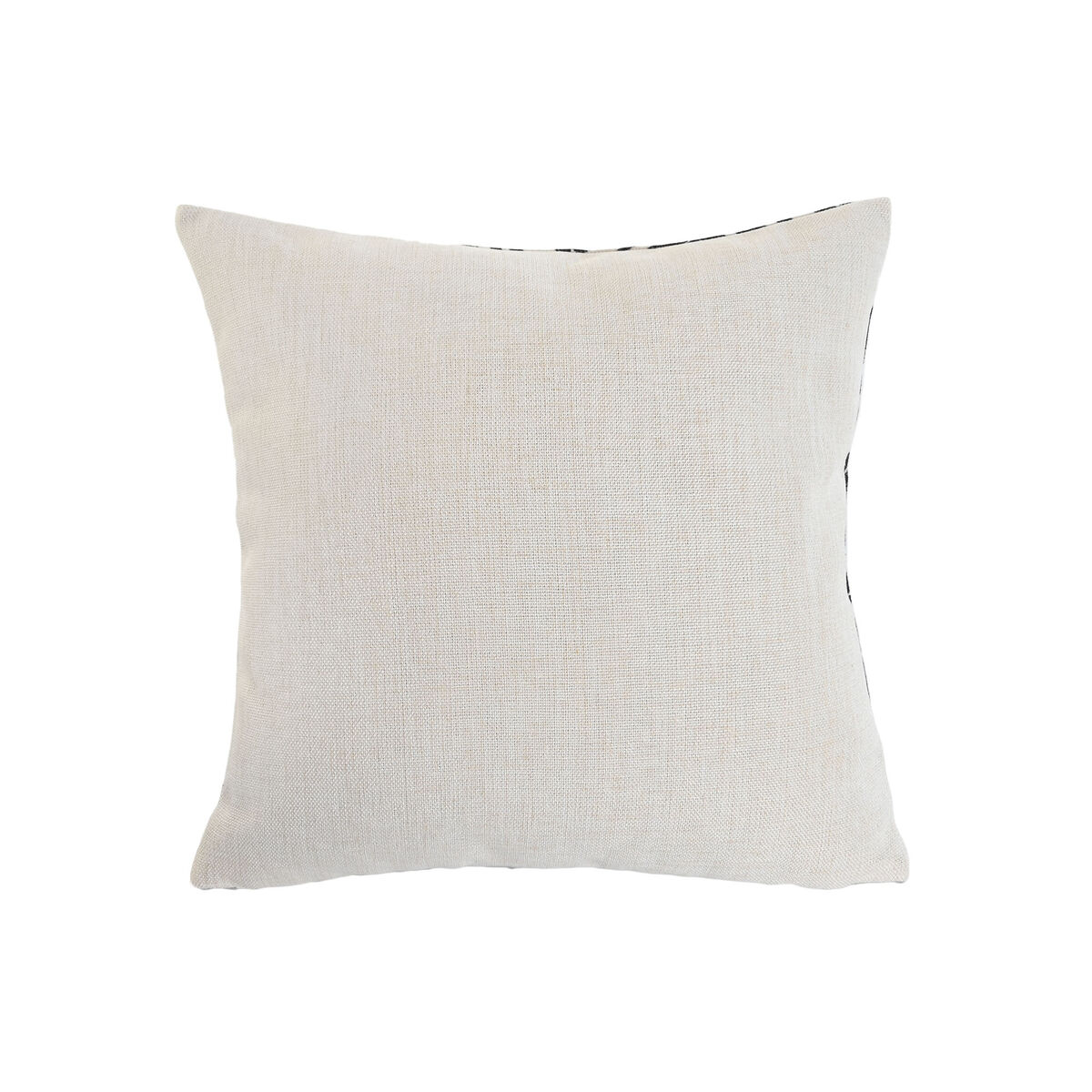 Kudde Home ESPRIT Vit Svart Utskriven 45 x 15 x 45 cm - 4