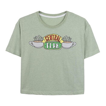 T-shirt med kortärm Dam Friends Ljusgrön