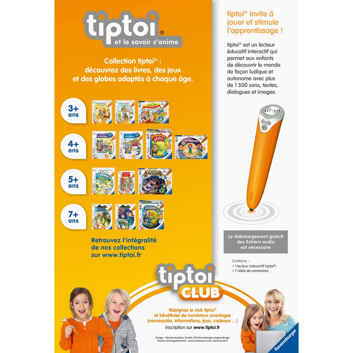 Interaktiv leksak Ravensburger The Tiptoi - 3