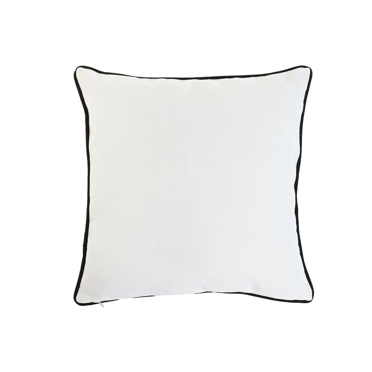 Kudde Home ESPRIT Vit Svart Utskriven 45 x 15 x 45 cm - 4