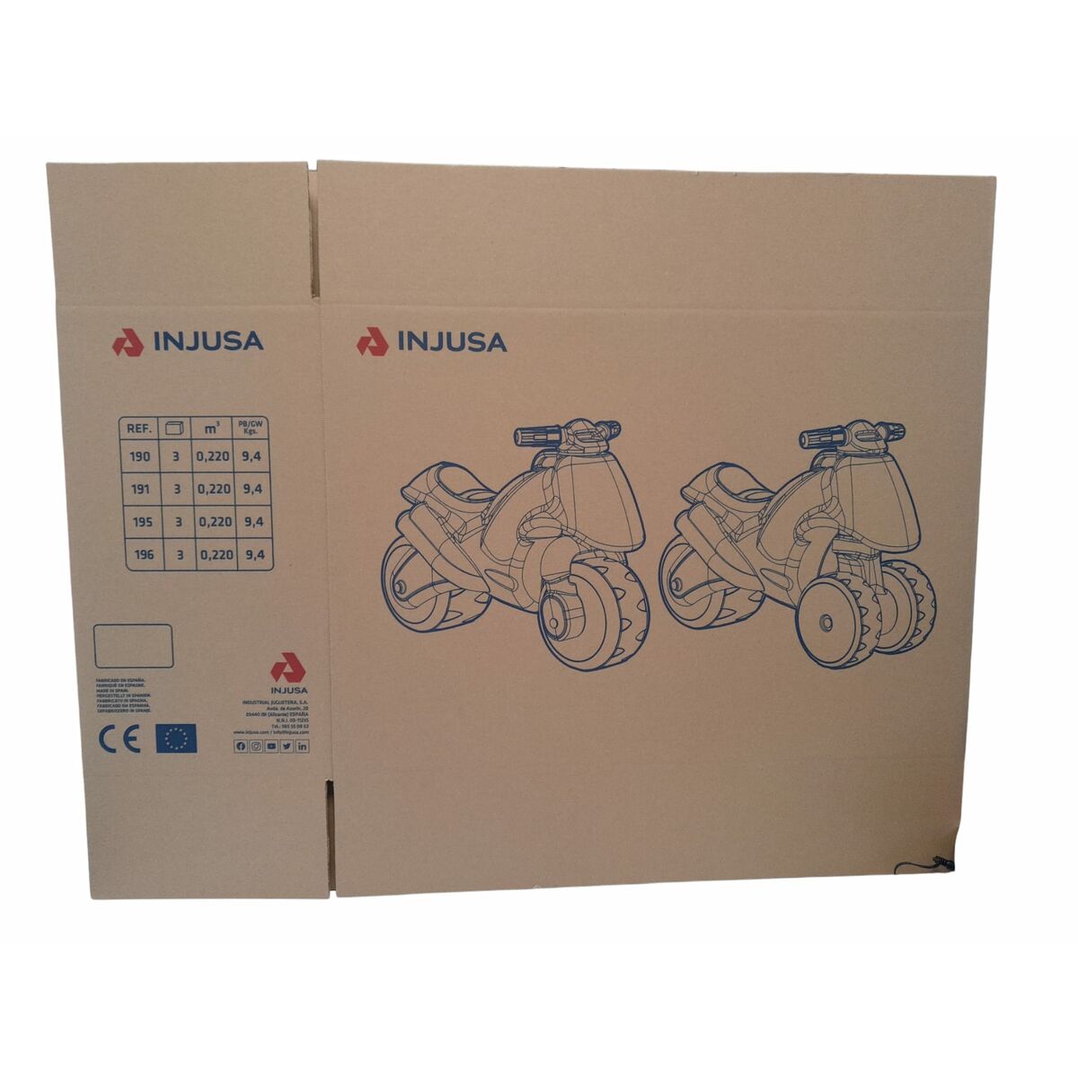 Foten i Golvet Motorcykel Injusa Multicolour 69 x 27,5 x 49 cm - 3