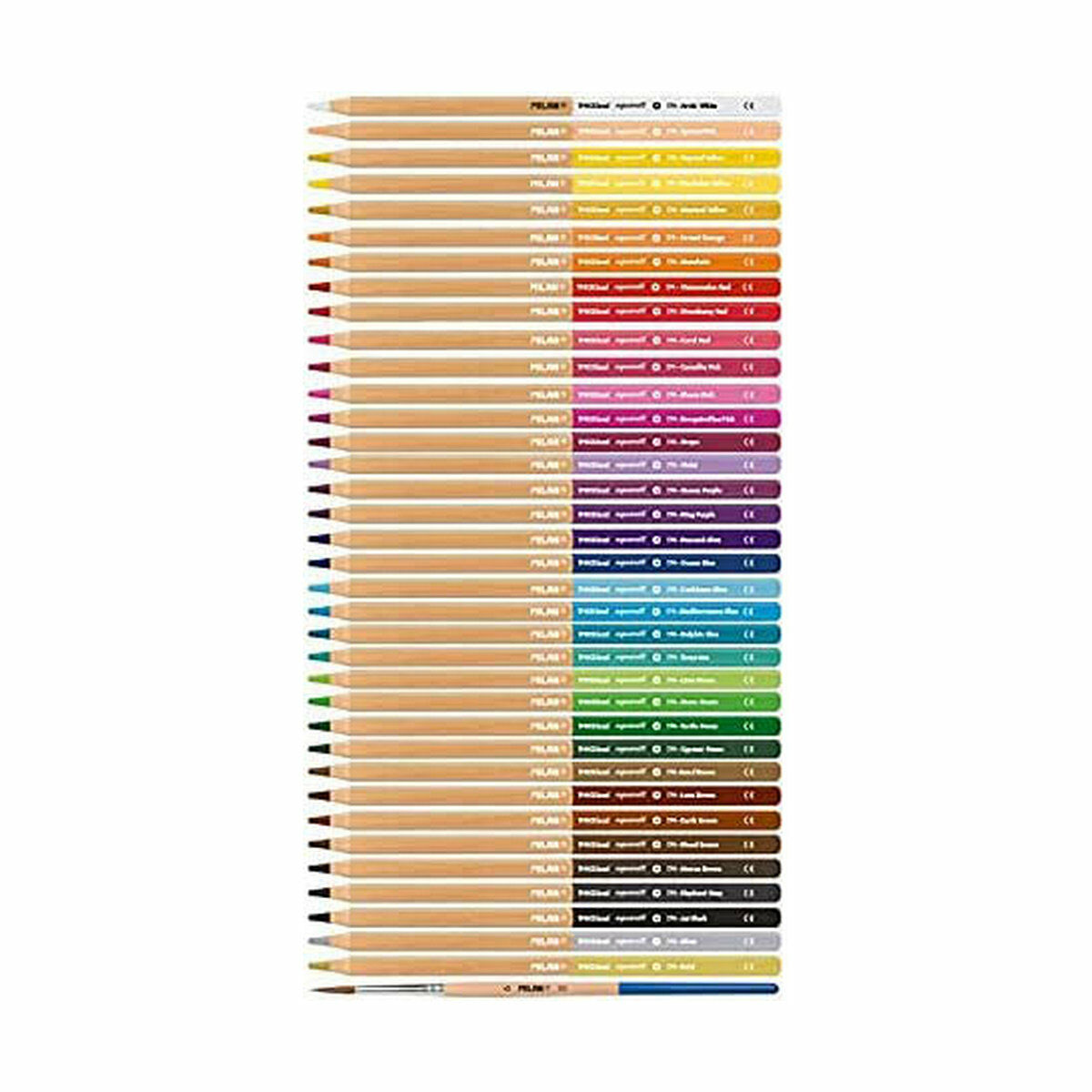 Akvarellpennor Milan Multicolour - 9