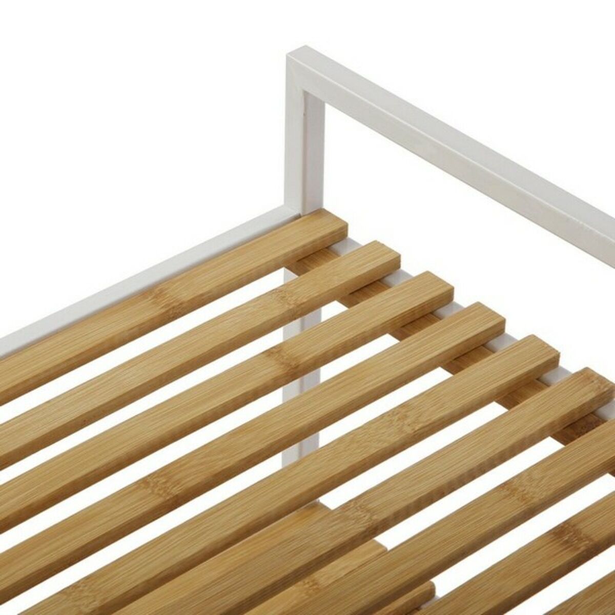 Badrumshyllor Versa Metall PVC Bambu (32,5 x 120 x 39 cm) - 3