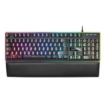 Gaming Tangentbord/ OR: Speltangentbord Mars Gaming MK320ES RGB USB Qwerty Spanska QWERTY