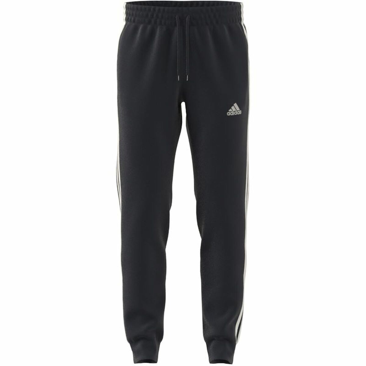 Långa träningsbyxor Adidas 3S Fl Tc Pt Svart Män