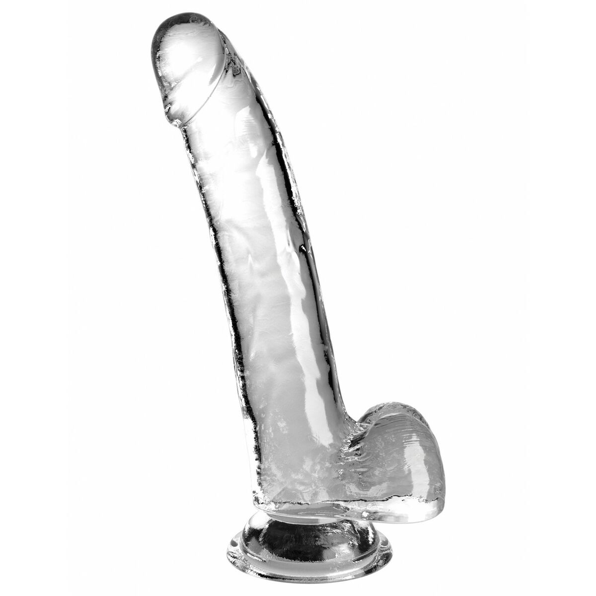 Realistisk dildo Pipedream - King Cock Transparent