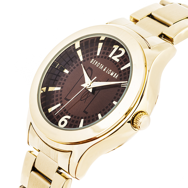 Damklocka Devota & Lomba DL001W-02BROWN (Ø 36 mm) - 4