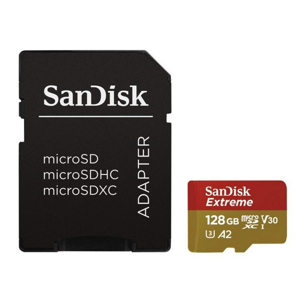 Micro-SD Minneskort med Adapter SanDisk SDSQXA1-GN6AA C10 160 MB/s - 4