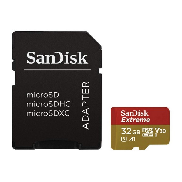Micro-SD Minneskort med Adapter SanDisk SDSQXA1-GN6AA C10 160 MB/s - 5