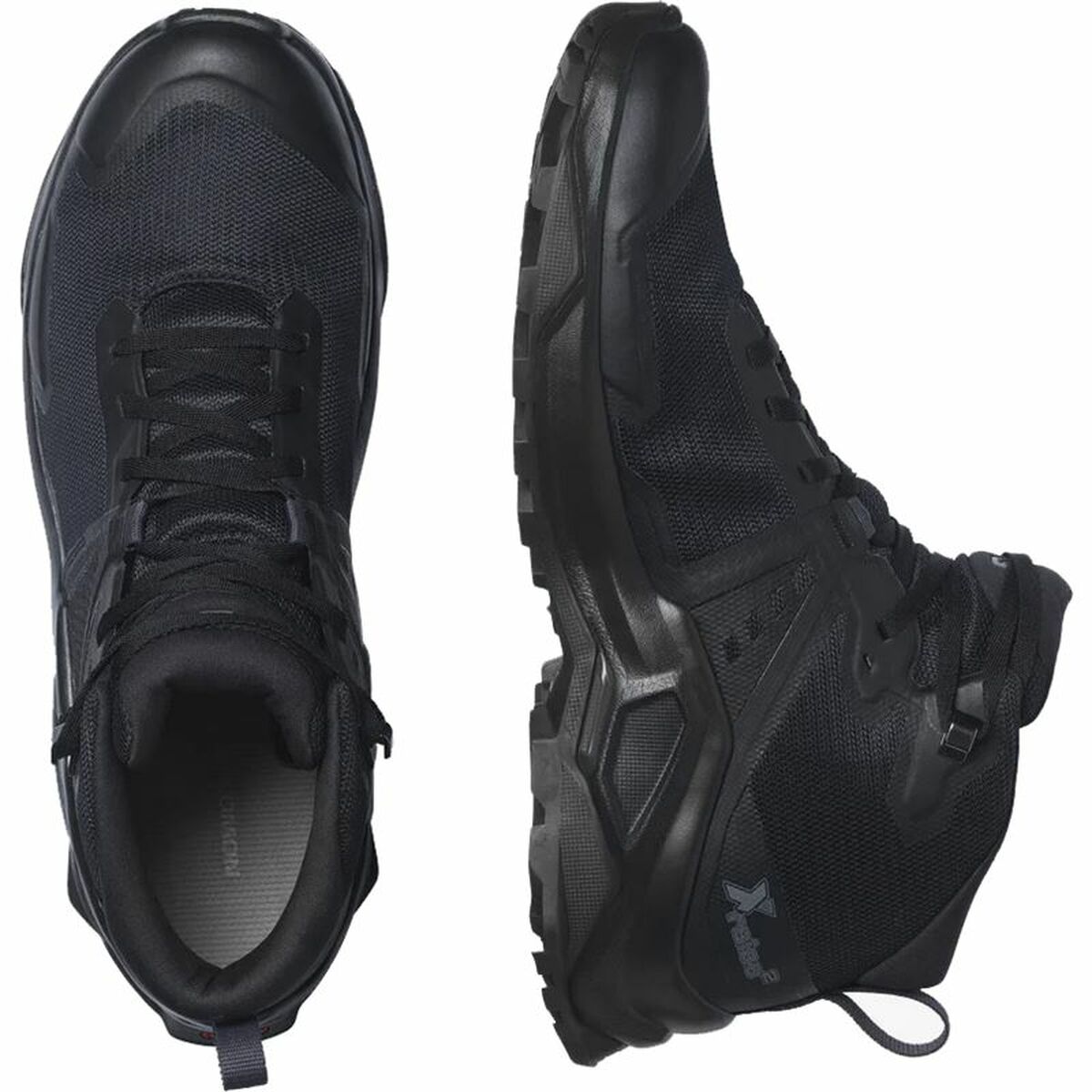 Vandring stövlar Salomon X Raise 2 Gore Tex Svart - 5