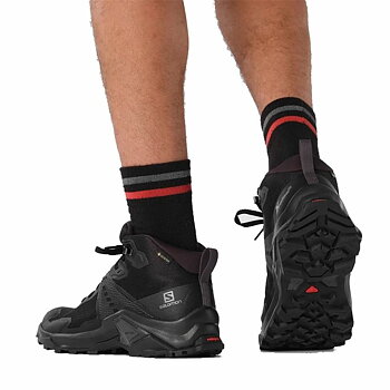 Vandring stövlar Salomon X Raise 2 Gore Tex Svart