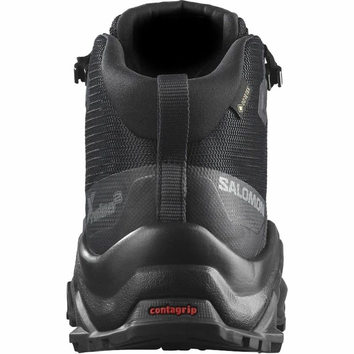 Vandring stövlar Salomon X Raise 2 Gore Tex Svart - 3