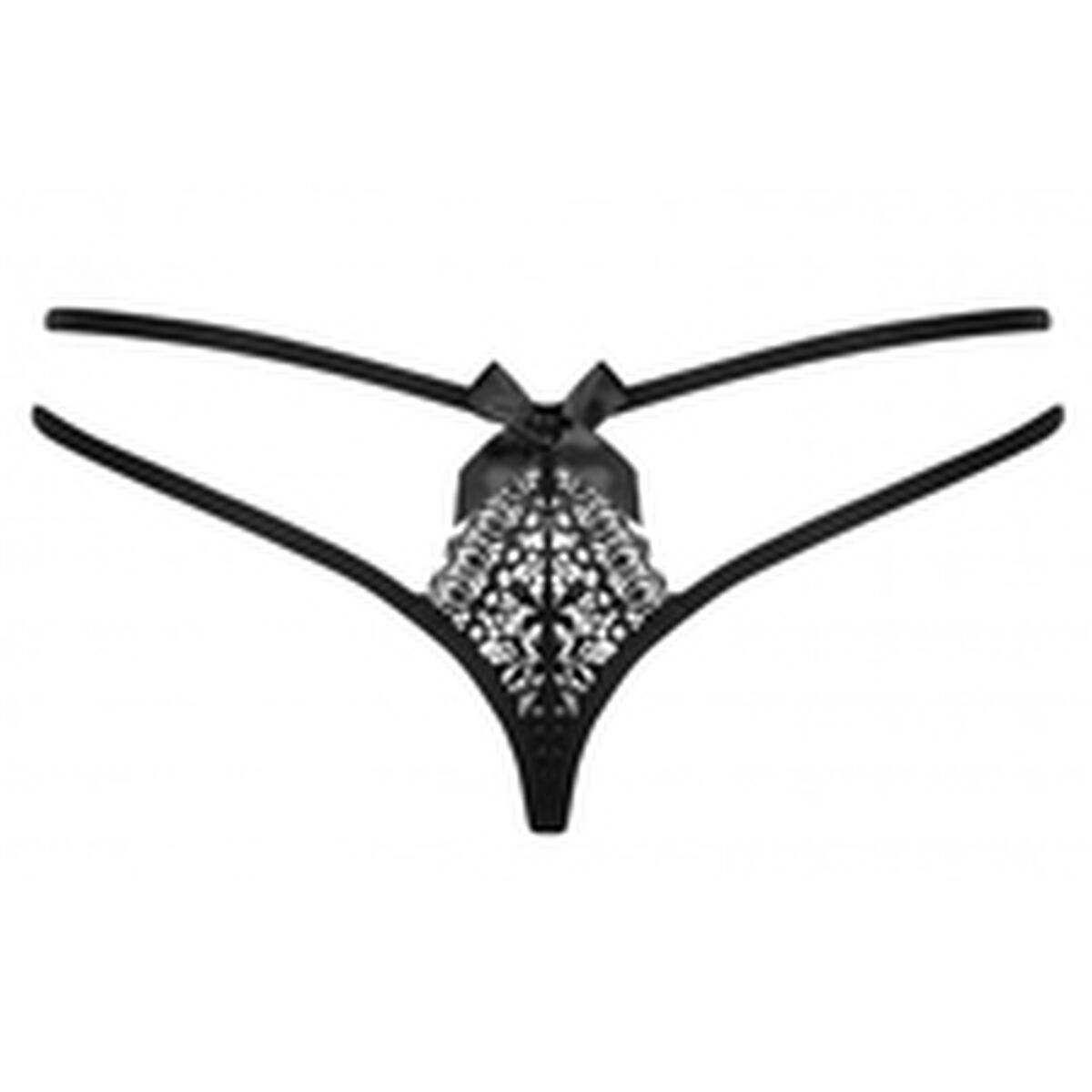 Stringtrosa Obsessive Intensa Svart L/XL - 3