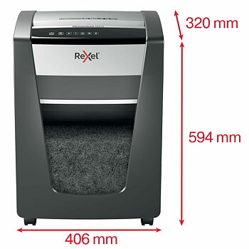 Dokumentförstörare Mikroskärande Rexel M515 30 L
