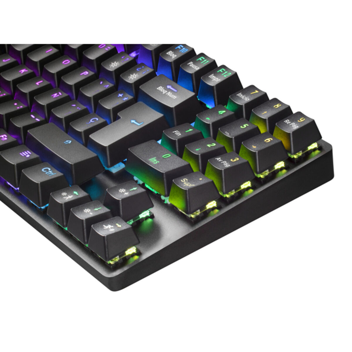 Gaming Tangentbord/ OR: Speltangentbord Mars Gaming MKREVO PRO LED RGB - 3