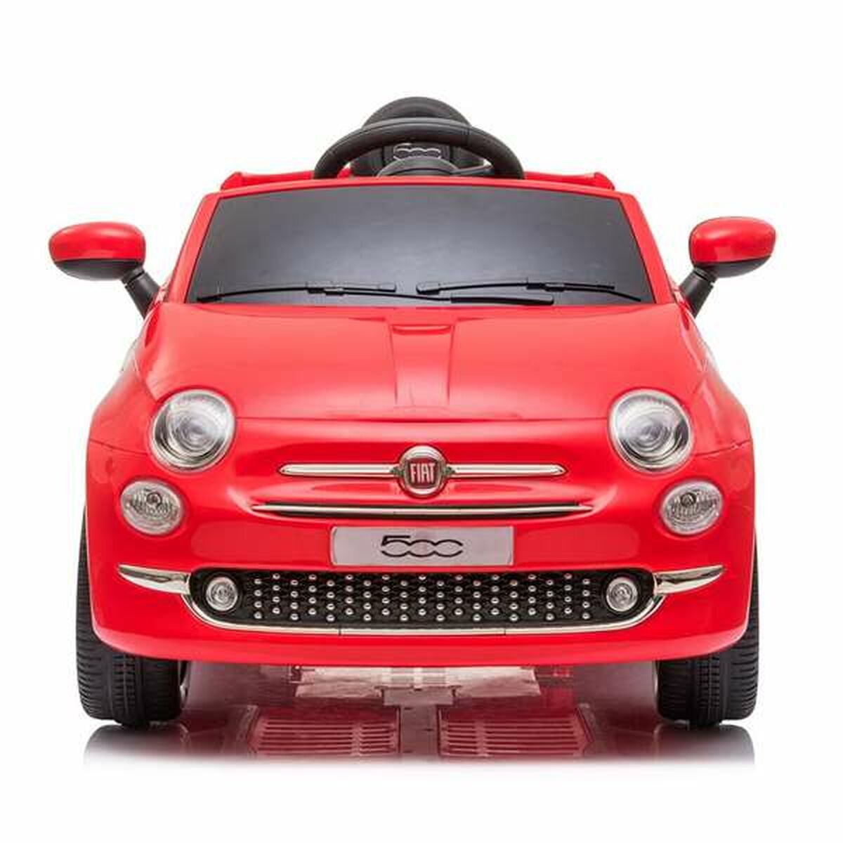 Elektrisk bil för barn Fiat 500 Röd Med fjärrkontroll MP3 30 W 6 V 113 x 67,5 x 53 cm - 2