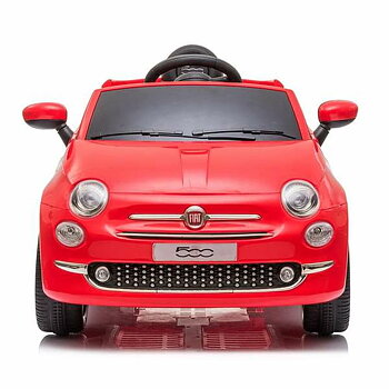 Elektrisk bil för barn Fiat 500 Röd Med fjärrkontroll MP3 30 W 6 V 113 x 67,5 x 53 cm