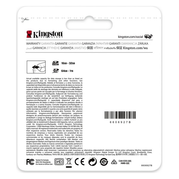 SD Minneskort Kingston SDS2 100 MB/s exFAT - 2