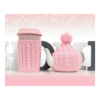 Tekanna 1 Kopp Tekanna Rosa (2 antal) (2 pcs)