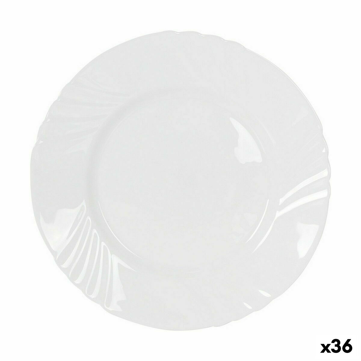 Platt skål La Mediterránea Everett 25,2 x 25,2 x 2,5 cm (36 antal) - 3