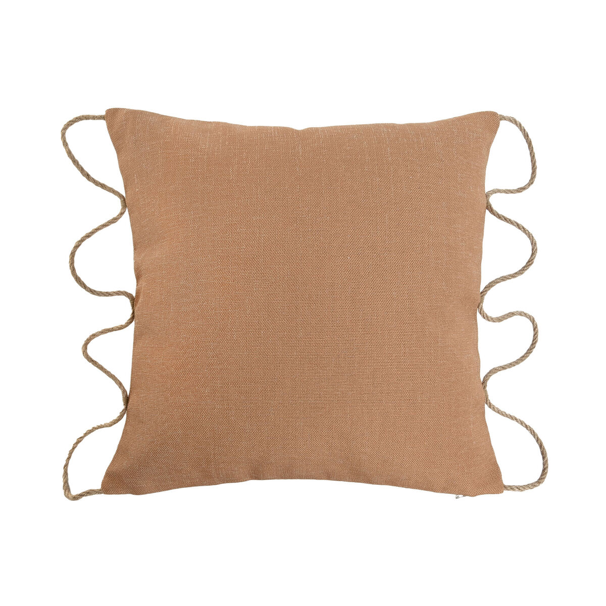 Kudde Home ESPRIT Senap Tropiskt 45 x 15 x 45 cm