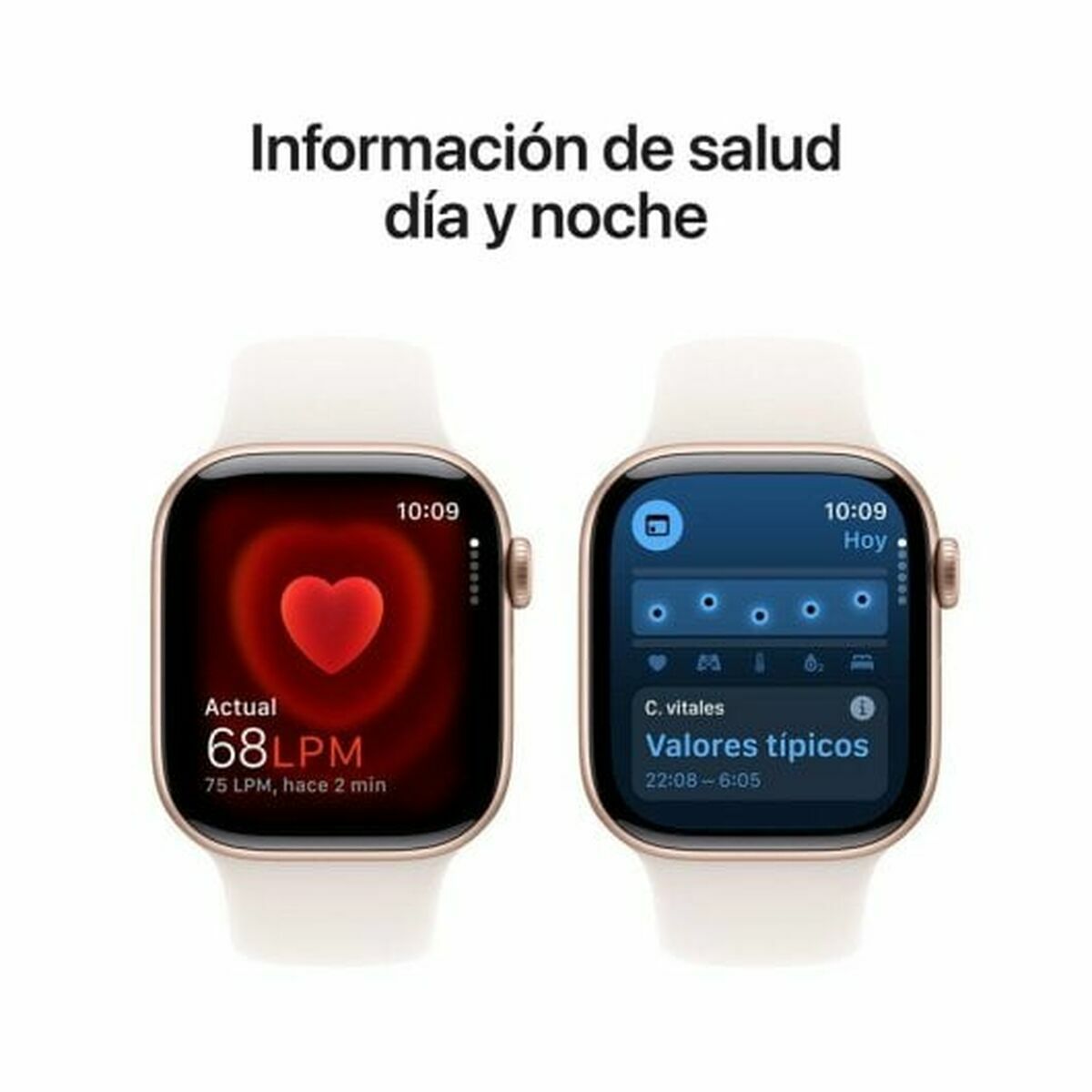 Herrklocka Apple MWWH3QL/A Guldrosa - 5