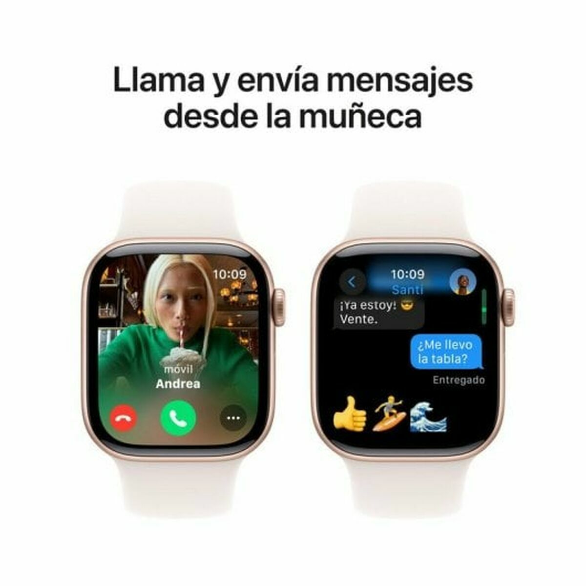 Herrklocka Apple MWWH3QL/A Guldrosa - 7