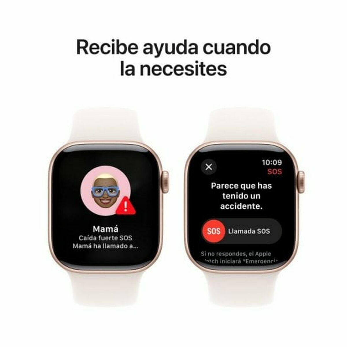 Herrklocka Apple MWWH3QL/A Guldrosa - 6